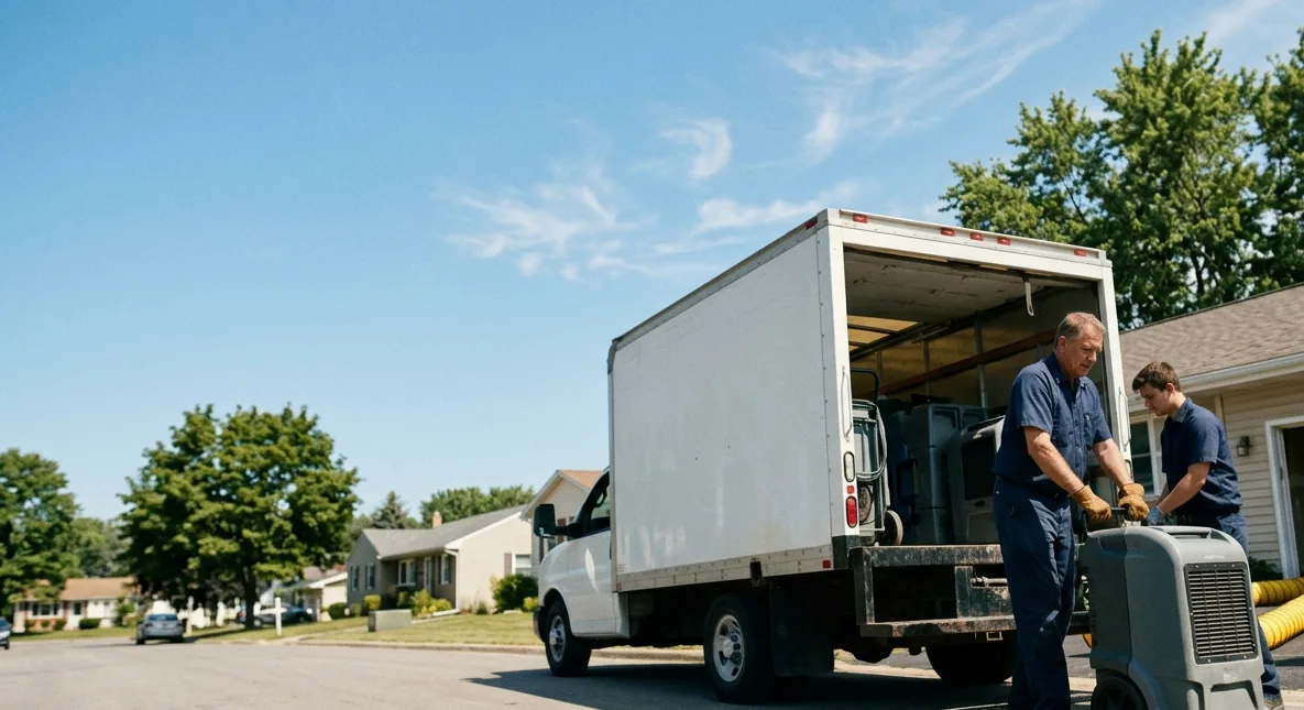 Water Damage Cleanup in Farmington, MN near me